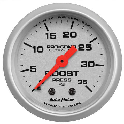 2-1/16" BOOST 0-35 PSI ULTRA-LITE