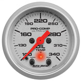 2-1/16" OIL TEMPERATURE 100-340 °F ULTRA-LITE