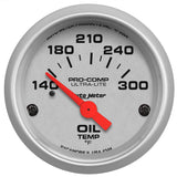 2-1/16" OIL TEMPERATURE 140-300 °F ULTRA-LITE