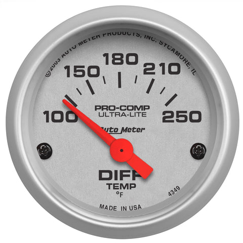 2-1/16" DIFFERENTIAL TEMPERATURE 100-250 °F ULTRA-LITE