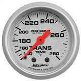 2-1/16" TRANSMISSION TEMPERATURE 140-280 °F ULTRA-LITE