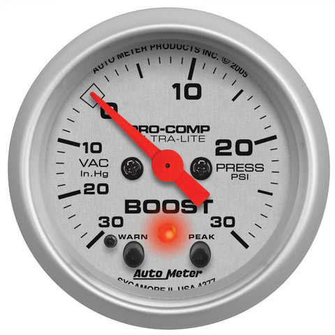2-1/16" BOOST/VACUUM 30 IN HG/30 PSI ULTRA-LITE