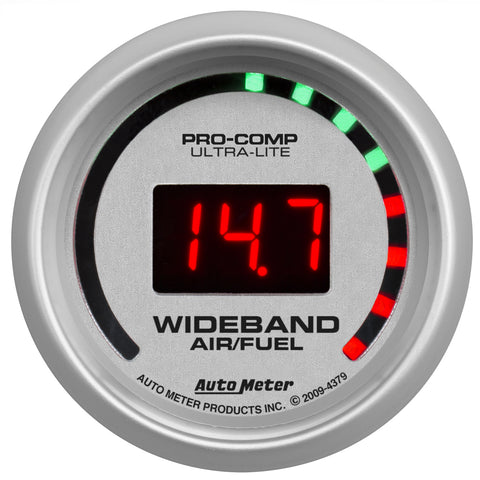 2-1/16" WIDEBAND STREET AIR/FUEL RATIO 10:1-17:1 AFR ULTRA-LITE