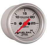 2-1/16" FUEL RAIL PRESSURE 0-30K PSI ULTRA-LITE