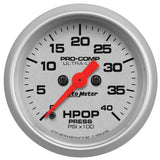 2-1/16" HPOP PRESSURE 0-4K PSI ULTRA-LITE