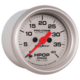 2-1/16" HPOP PRESSURE 0-4K PSI ULTRA-LITE