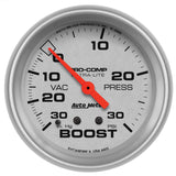 2-5/8" BOOST/VACUUM 30 IN HG/30 PSI ULTRA-LITE