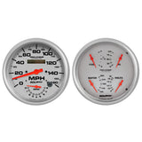 2 PC. GAUGE KIT 5" QUAD & TACH/SPEEDO 240-33 O ULTRA-LITE