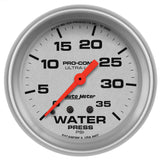 2-5/8" WATER PRESSURE 0-35 PSI ULTRA-LITE