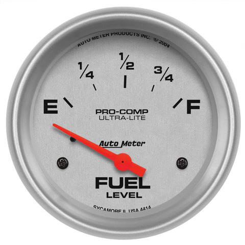 2-5/8" FUEL LEVEL 0-90 O SSE ULTRA-LITE