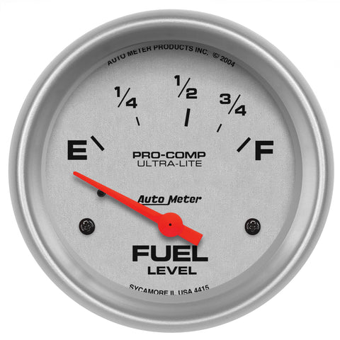 2-5/8" FUEL LEVEL 73-10 O ULTRA-LITE
