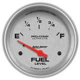 2-5/8" FUEL LEVEL 0-30 O SSE ULTRA-LITE