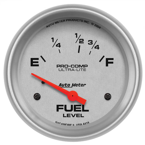 2-5/8" FUEL LEVEL 16-158 O ULTRA-LITE