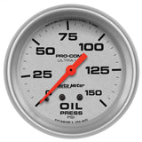2-5/8" OIL PRESSURE 0-150 PSI ULTRA-LITE