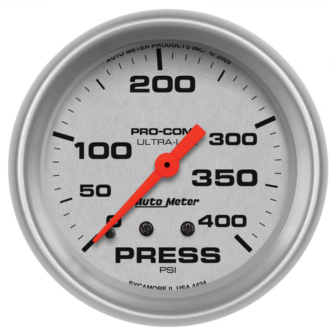 2-5/8" PRESSURE 0-400 PSI ULTRA-LITE