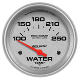 2-5/8" WATER TEMPERATURE 100-250 °F ULTRA-LITE