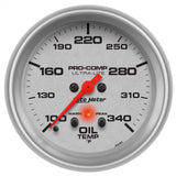 2-5/8" OIL TEMPERATURE 100-340 °F ULTRA-LITE