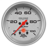 2-5/8" OIL PRESSURE 0-100 PSI ULTRA-LITE
