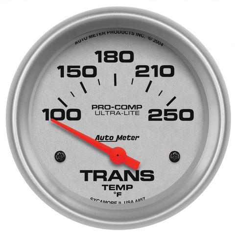 2-5/8" TRANSMISSION TEMPERATURE 100-250 °F ULTRA-LITE