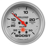2-5/8" BOOST/VACUUM 30 IN HG/30 PSI ULTRA-LITE