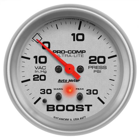 2-5/8" BOOST/VACUUM 30 IN HG/30 PSI ULTRA-LITE