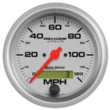 3-3/8" SPEEDOMETER 0-120 MPH ULTRA-LITE