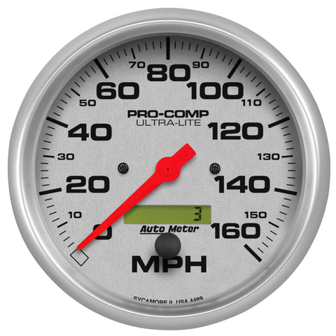 5" SPEEDOMETER 0-160 MPH ULTRA-LITE