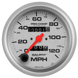 3-3/8" SPEEDOMETER 0-120 MPH ULTRA-LITE
