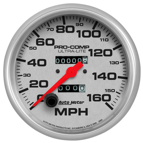 5" SPEEDOMETER 0-160 MPH ULTRA-LITE