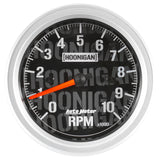 3-3/8" TACHOMETER 0-10000 RPM IN-DASH HOONIGAN