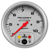5" IN-DASH TACHOMETER 0-10000 RPM ULTRA-LITE