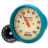 5" IN-DASH TACHOMETER 0-10000 RPM ULTRA-NITE