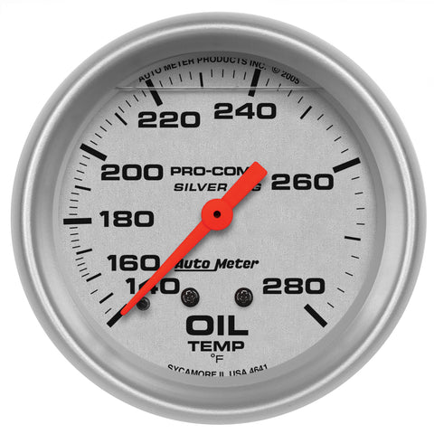 2-5/8" OIL TEMPERATURE 140-280 °F LIQUID FILLED ULTRA-LITE