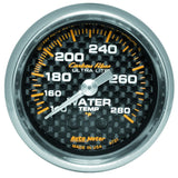2-1/16" WATER TEMPERATURE 140-280 °F CARBON FIBER