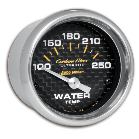 2-1/16" WATER TEMPERATURE 100-250 °F CARBON FIBER