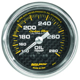 2-1/16" OIL TEMPERATURE 140-280 °F CARBON FIBER