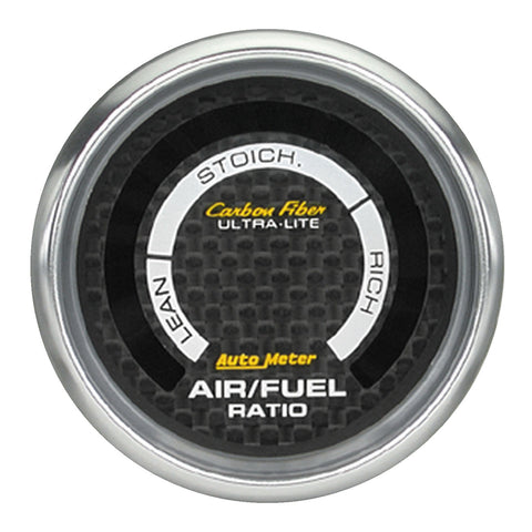 2-1/16" NARROWBAND AIR/FUEL RATIO LEAN-RICH CARBON FIBER