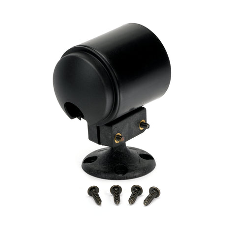 ROLL POD PEDESTAL FITS 2-1/16" GAUGE BLACK