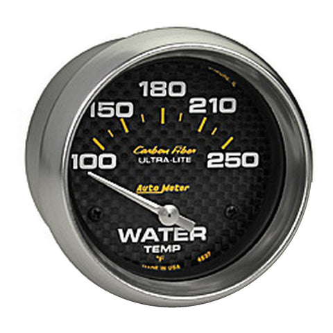 2-5/8" WATER TEMPERATURE 100-250 °F CARBON FIBER