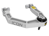 ICON 2021-2026 Ford Bronco Billet Upper Control Arms With Delta Joint Pro Kit