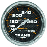 2-5/8" TRANSMISSION TEMPERATURE 140-280 °F CARBON FIBER
