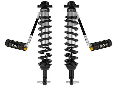 ICON 2021-2026 Ford Bronco Front 1.5-4” Lift V.S. 2.5 Series Coilover Kit Remote Reservoir W/ CDCV Pair