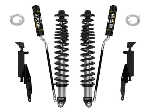 ICON 2021-2026 Ford Bronco Rear 1.25-3” Lift V.S. 2.5 Series Coilover Kit Remote Reservoir Pair