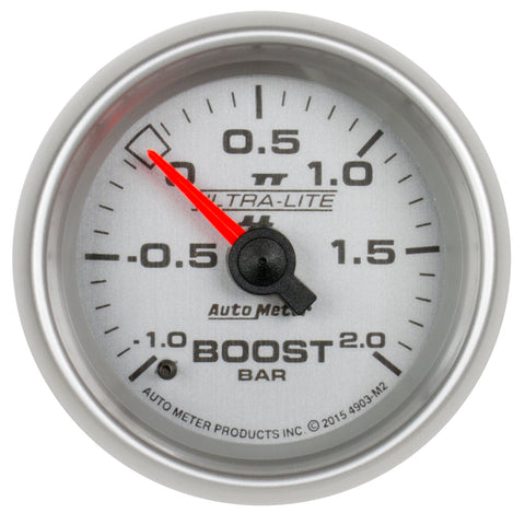 2-1/16" BOOST-VAC -1/+2 BAR MECH ULTRA-LITE II
