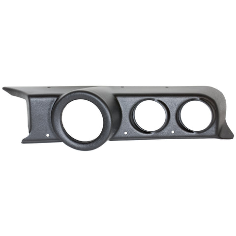 DASH TOP TRIPLE (5" PEDESTAL TACH 2-5/8"X2) MUSTANG 87-93 FOX