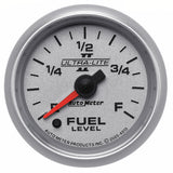 2-1/16" FUEL LEVEL PROGRAMMABLE 0-280 O ULTRA-LITE II