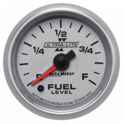 2-1/16" FUEL LEVEL PROGRAMMABLE 0-280 O ULTRA-LITE II