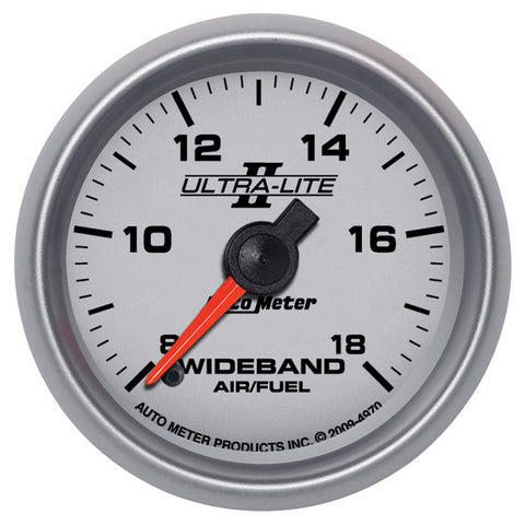 2-1/16" WIDEBAND AIR/FUEL RATIO ANALOG 8:1-18:1 AFR ULTRA-LITE II