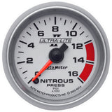 2-1/16" NITROUS PRESSURE 0-1600 PSI ULTRA-LITE II