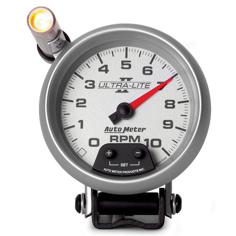 3-3/4" PEDESTAL TACHOMETER 0-10000 RPM ULTRA-LITE II